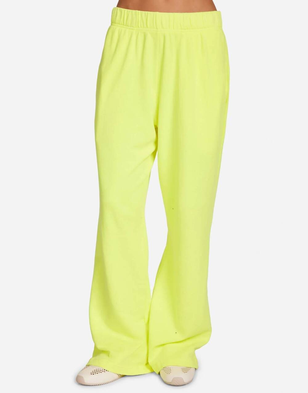 NEW MICHAEL LAUREN mabel wide leg pants in vivid yellow